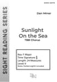 Sunlight On the Sea TBB choral sheet music cover